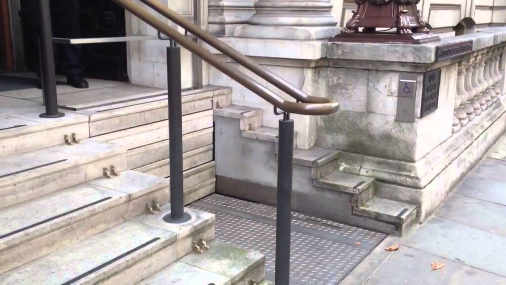 wheelchair accessible stairs