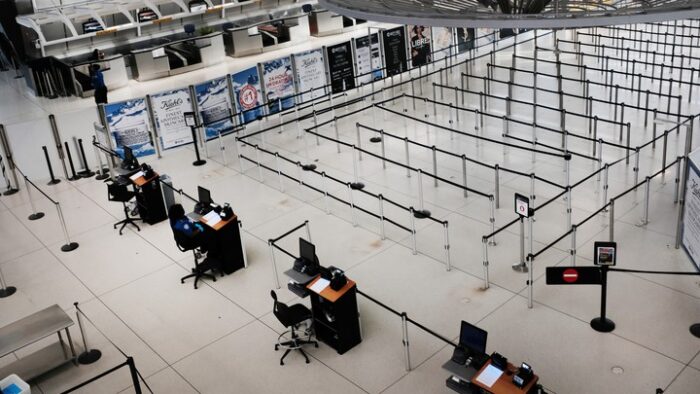 empty airport 