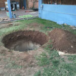 A backyard mystery hole