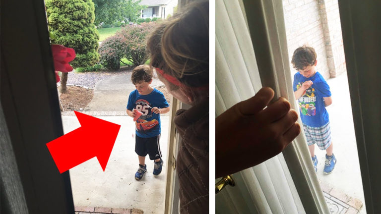 O garoto voltou para casa com um presente inesperado – sua mãe ficou chocada com o que viu!!