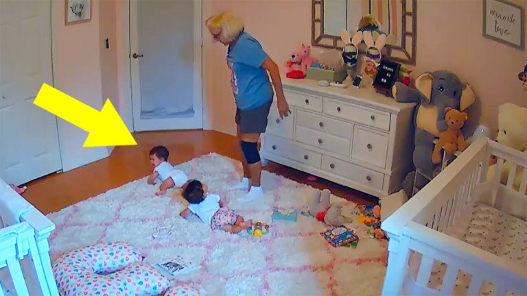 Teściowa opiekuje się bliźniakami – wtedy ich matka widzi nagrany materiał wideo …