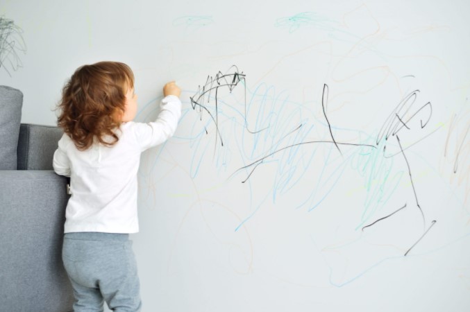 Use WD 40 To Get Rid Of Marker Stains On Your Wall
