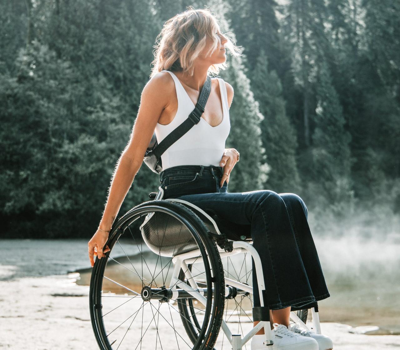 wheelchair woman